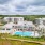 Aerial photo of Atlantic Beach House with pool at our Charleston, SC apartments near the beach.