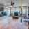Yoga studio with natural light 