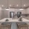 Kitchen with island and stainless steel appliances